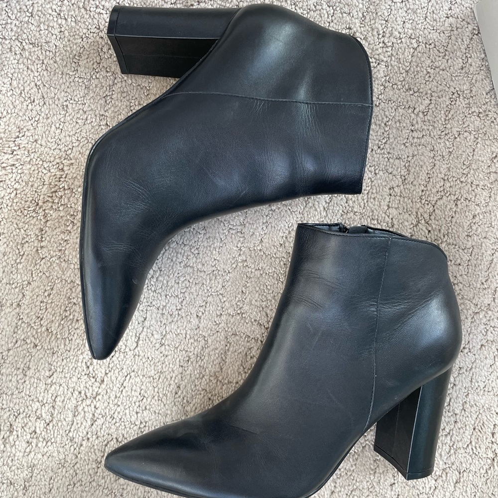 Marc Fisher Unno Black Bootie 7.5 - image 2